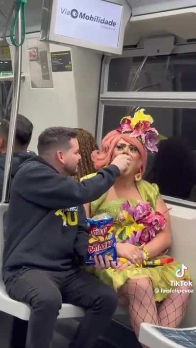 Always treat a human with love no matter what 🔥