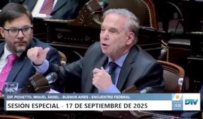 Pichetto dice que está todo barato y habría que cerrar todo de nuevo