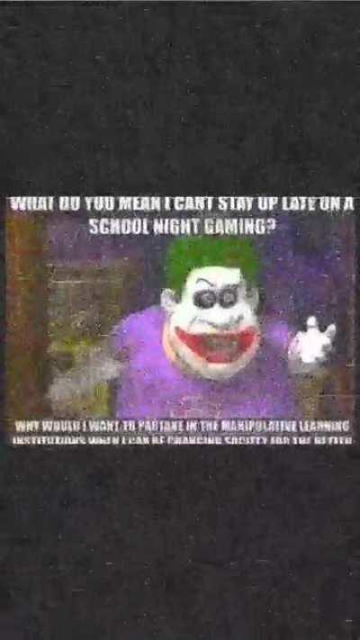 What do you mean I can’t stay up on a school night gaming?