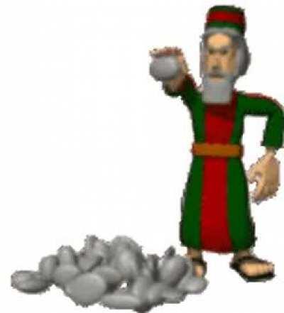 Monk the rock-thrower (Tutorial boss)