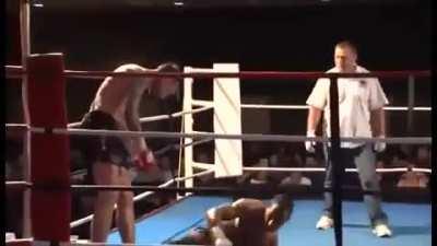 HMFT after a 720 kick to the head