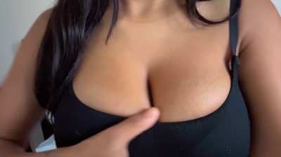 Would you kiss my tits if I dropped them out like this