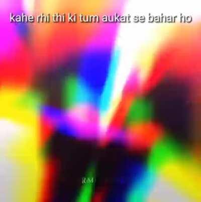 ab batao kon hai aukat se bahar 🌚🌚