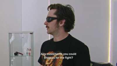 The rumour around town is that he was raised by crows...