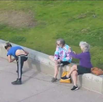 He was asking for it