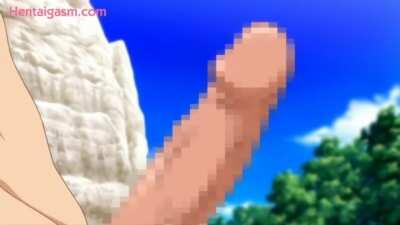 Blowjob at the beach [Eroge! H mo Game mo Kaihatsu Zanmai]