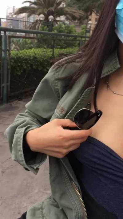 Touch me on the street, I don’t mind