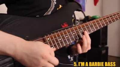 Charles Berthoud with an amazing bass version of Barbie Girl