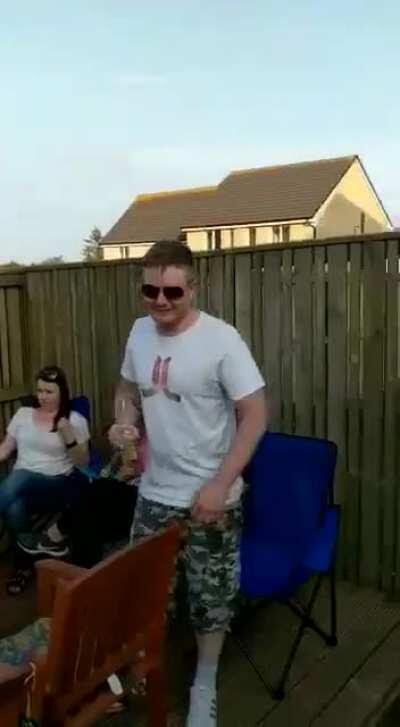 Just a normal family barbecue