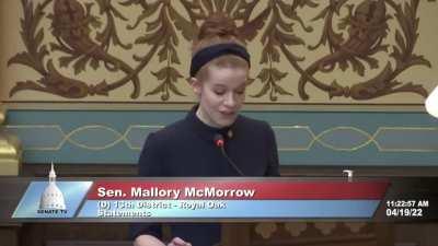‘Service [is] far more important than performative nonsense like … writing ‘Christian’ in your Twitter bio’ — Michigan state Sen. Mallory McMorrow dropped straight facts while standing up for LGBTQ+ youth