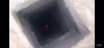 throwing molotovs down a hole