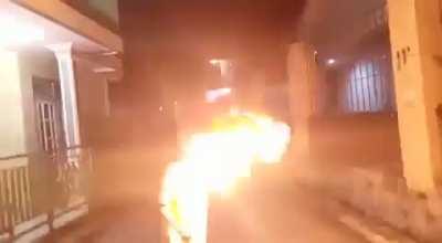 Almost getting 3rd grade burn but luckily there's Ditch nearby