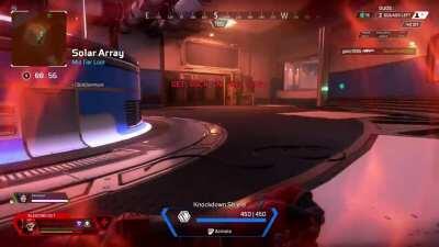 Rev bug. I used a replicator whilst in death protection. When it finished, it chucked me off the replicator. I then couldn’t heal my shields for the rest of the match and when I finally got knocked by the last squad, well...teleportation is real kids.