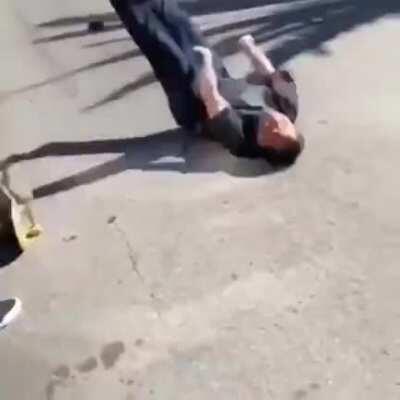 Prepare for the Longest Distance traveled while bailing from a vehicle challenge- Me