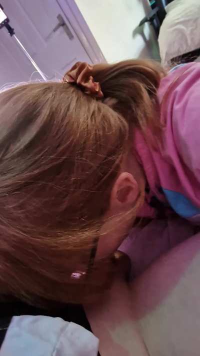 Trans maid gets serviced