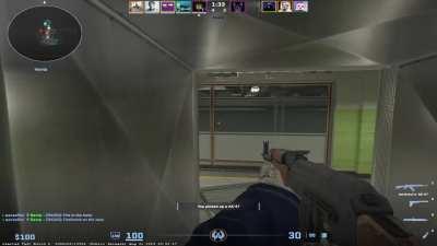 in CS2 your teammates can pull you up from vents