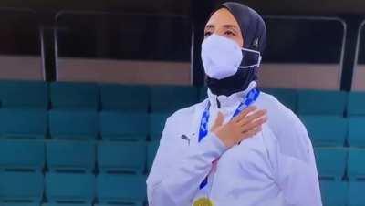 Ferial Ashraf Abd Al Aziz, Olympic Champion of Karate and Egyptian Gold Medalist