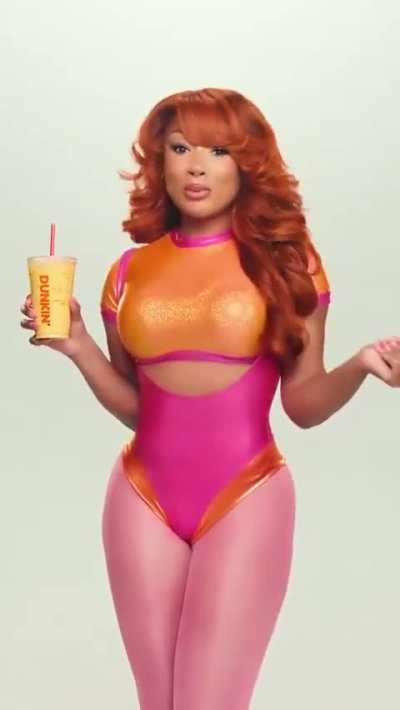 Megan In a New Dunkin ad; Part 2