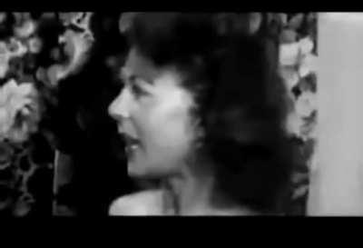 Footage of 1950s housewife during an LSD experiment
