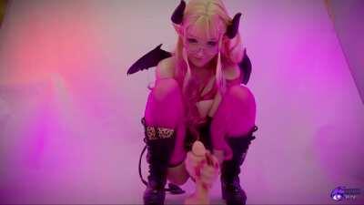 Succubus Hidori rides you - Hidori Rose