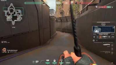 My teamate in Valorant made this oopsie