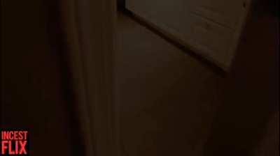 Mandy Flores - Mom and Son Going All the Way. Son fucks his Mom in living room while his date is asleep.