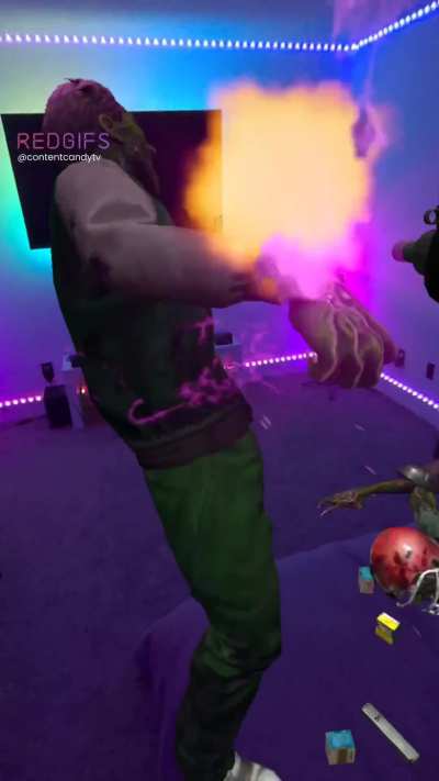 Bro is battling hard