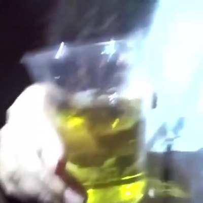 Ruby drinks his own piss