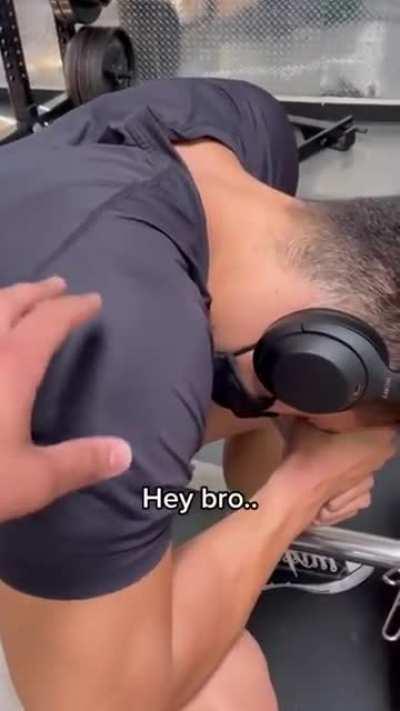 Gym bro on the Precipice of Defeat unleashes his Bankai