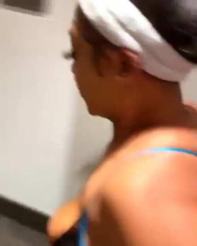 Ain't no running carrying all dat