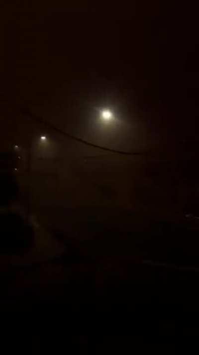 From daylight to pitchblack storm. Argentina