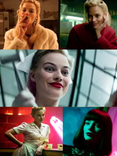 Margot Robbie as Annie and Bonnie in Terminal (2018)