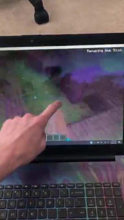 Java Edition does not favor Touchscreen, huh?