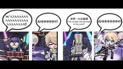 Serval's band be like: