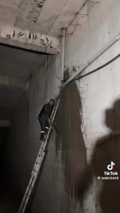 Plumber and pipe have an outburst