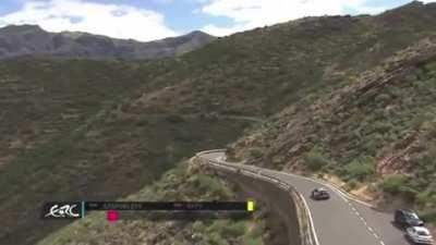 Guard rail saves the day