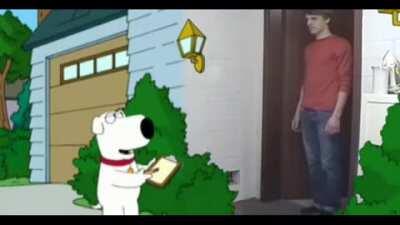 Real life Quagmire dance