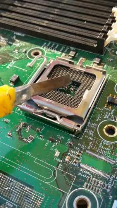 Not your typical CPU socket gore