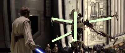 Obi-wan gets stickbugged lol