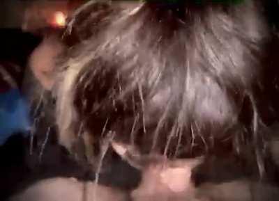 Being a good doll and making it slippery