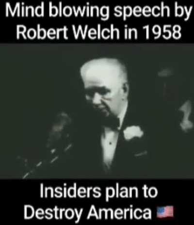 Mind-Blowing Speech - 1958