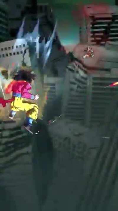 SSJ4 Goku (full power) Official Gameplay