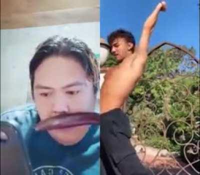 When the bros start “playing” around