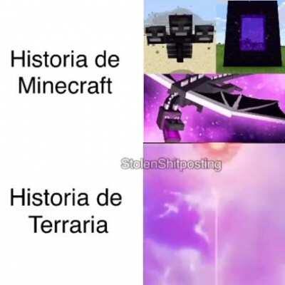 Terraria tiene historia de animé
