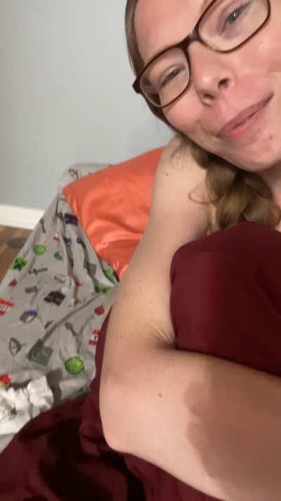 Me in my Minecraft bed :x