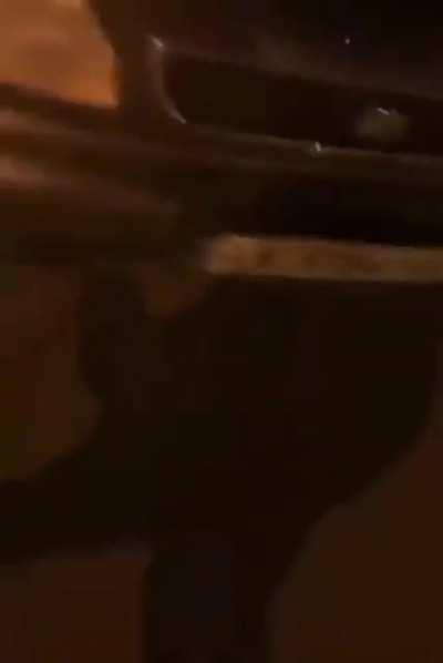 Guy brings a grenade to a fight