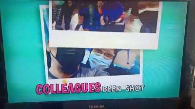 Get shot, sounds odd