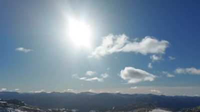 Budalshovden, Norway, today. Automatic timelapse on a Samsung phone...how can you possibly avoid the camera losing focus?