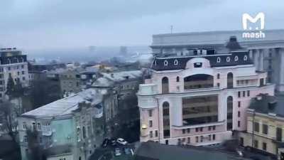 Kyiv, Sirens are on.