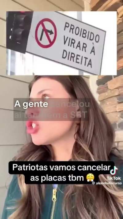 Não vire a direita